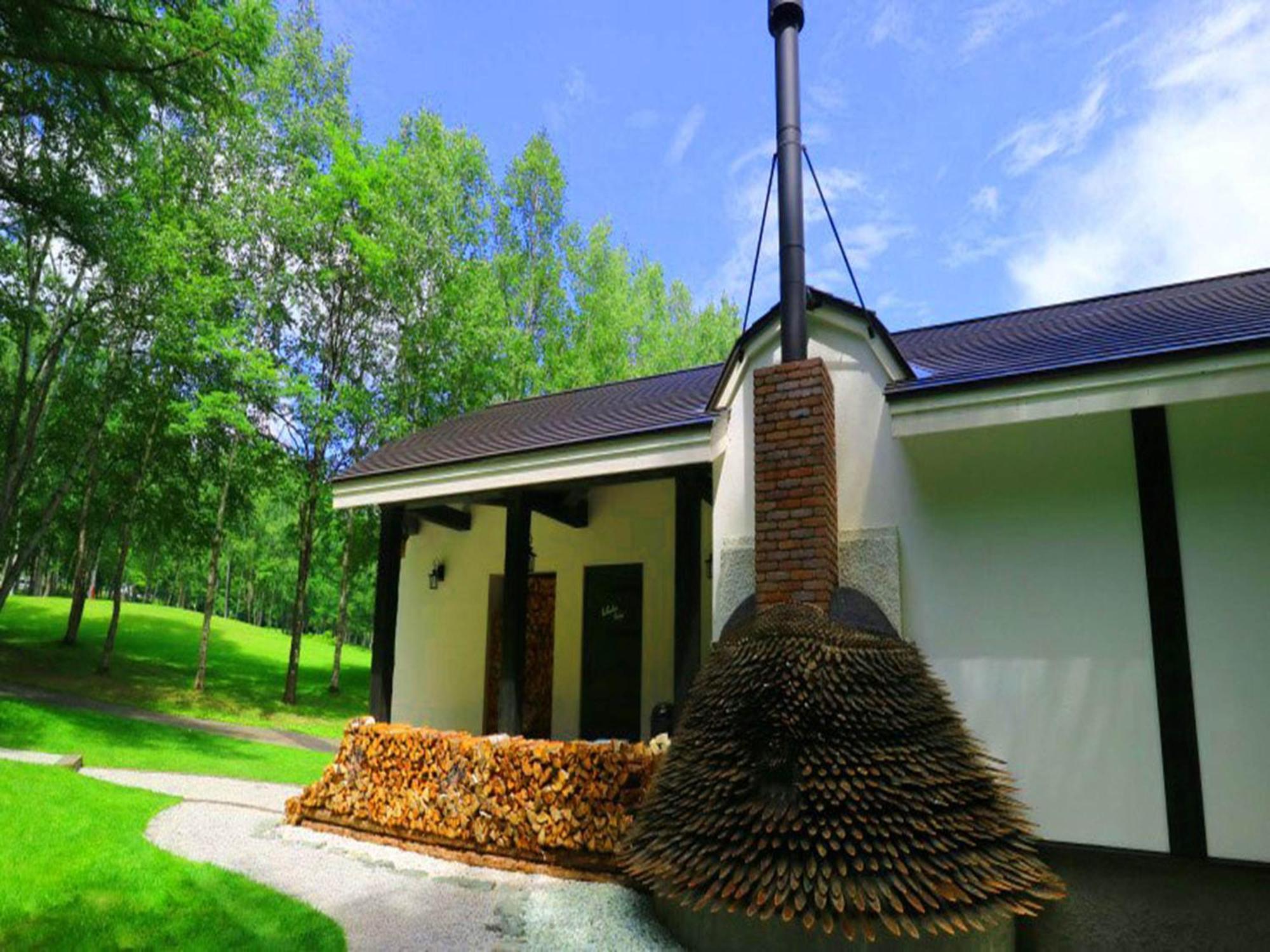 Shin Furano Prince Hotel Bagian luar foto The sauna at the Finnish National Museum of Forestry